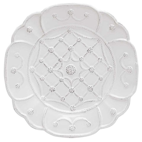 Villandry White Dessert Plate