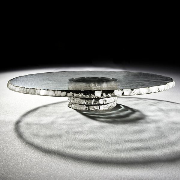 Edgey Platinum Pedistal Cake Stand