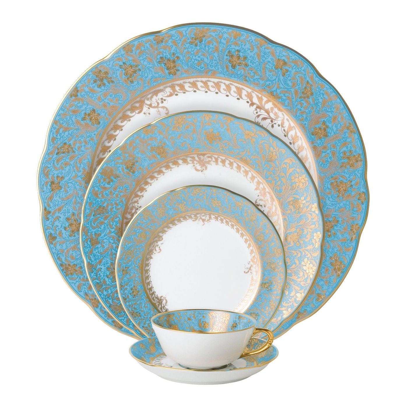 Eden Turquoise Bread and Butter Plate