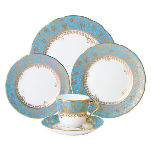 Eden Turquoise Salad Plate