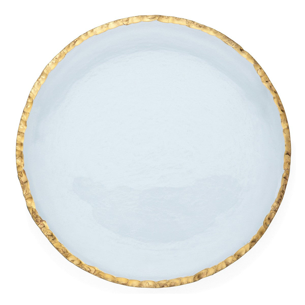 Edgey Gold Dinner Plate