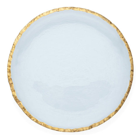 Edgey Gold Dinner Plate