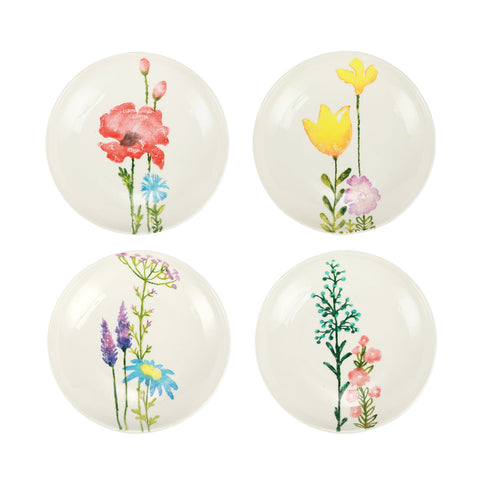 Fiori Di Campo Assorted Pasta Bowls-Set of 4