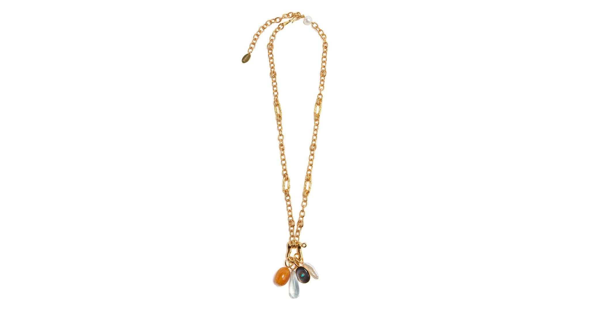 Mercury Charm Necklace