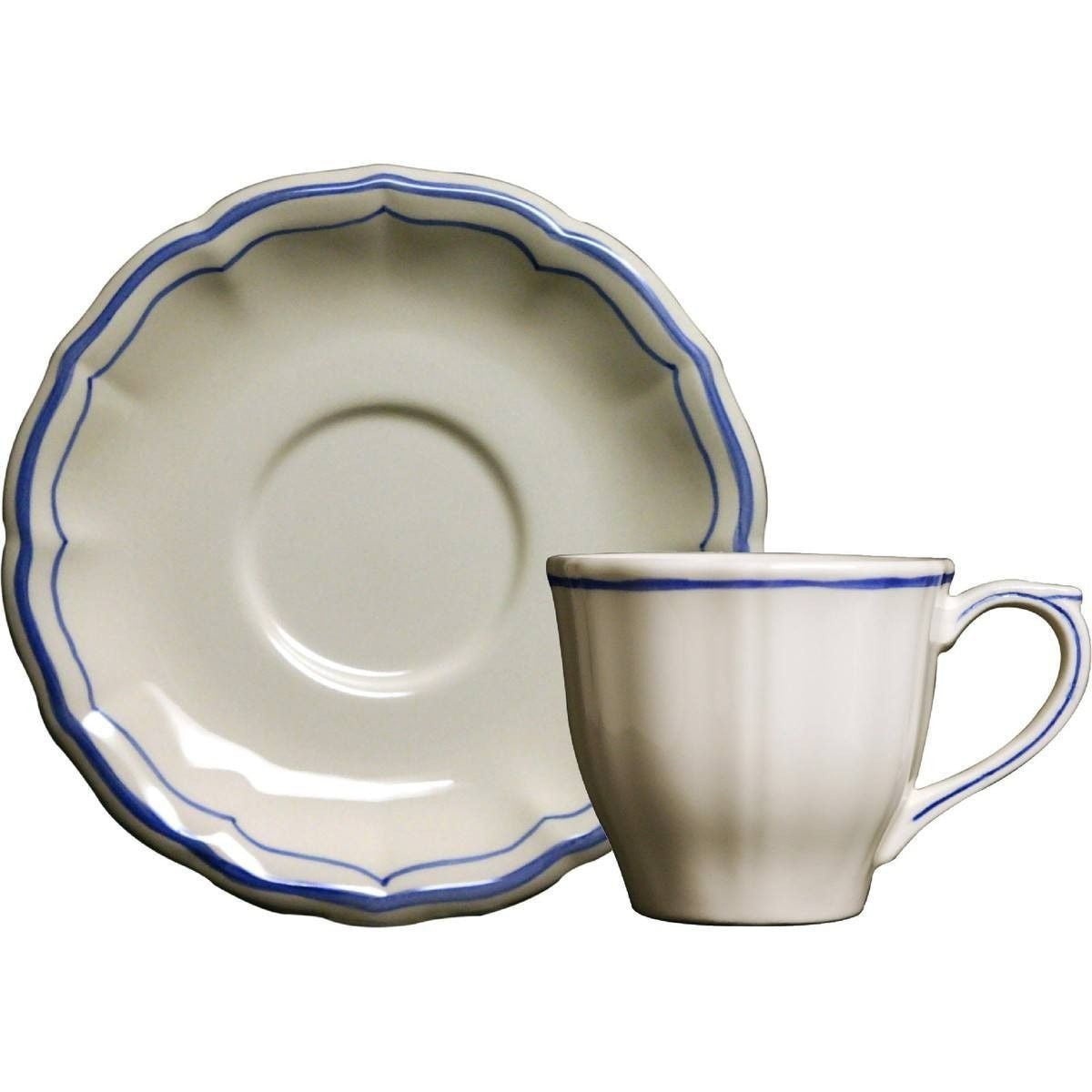 Filet Bleu US Tea Cup & Saucer