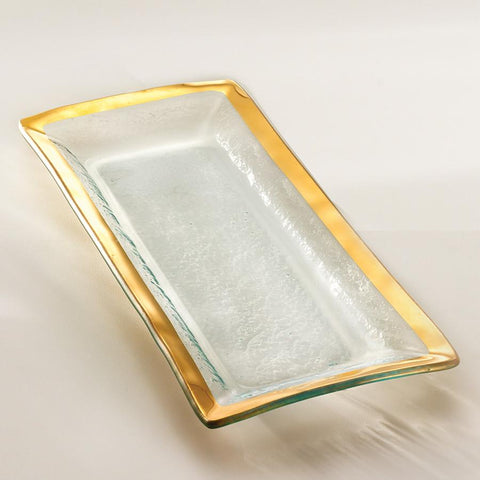 Roman Antique Gold Appetizer Tray