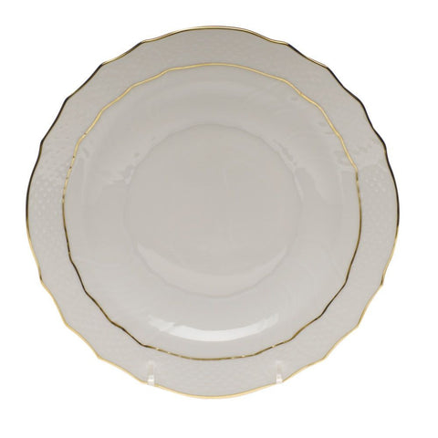 Golden Edge Salad Plate