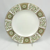 Derby Panel Green Dinner Plate