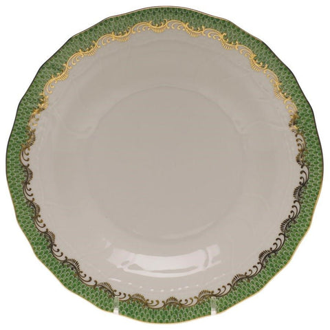 Evergreen Fish Scale Service Plate