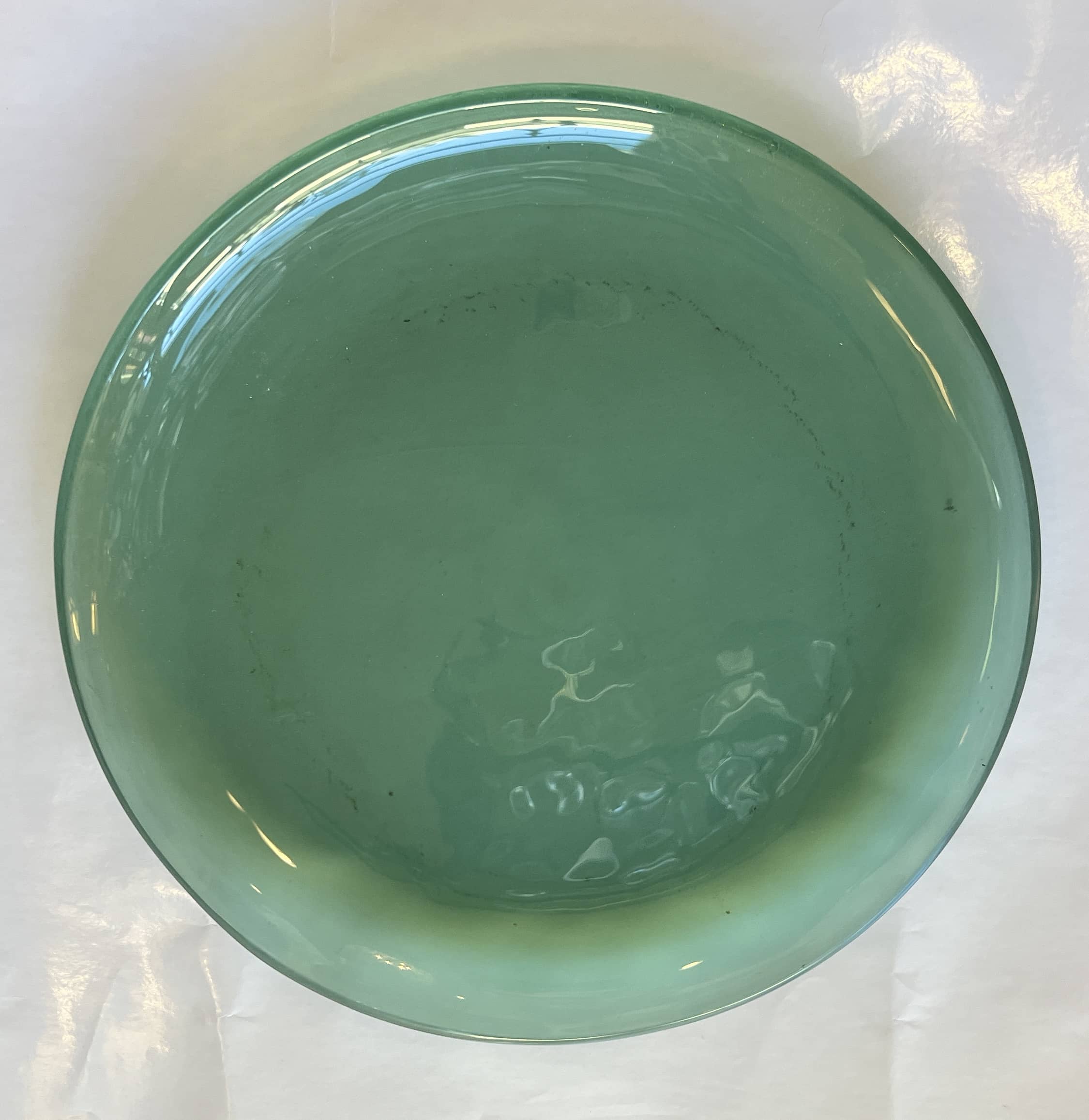 Green Forest Buffet Plate 12"