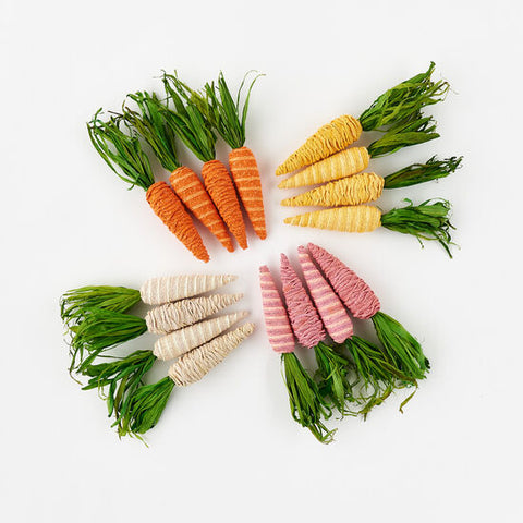 Colorful Carrots, Set of 4