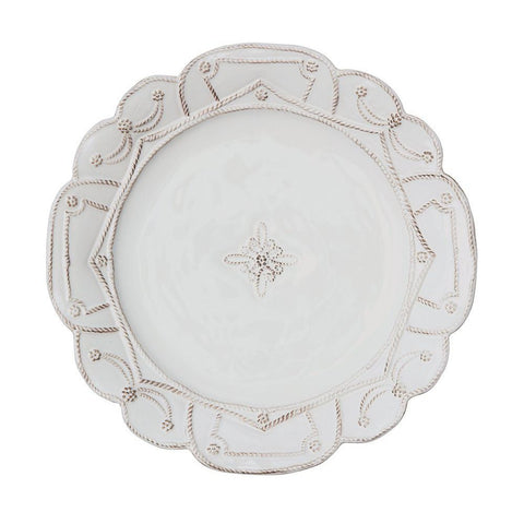 Jardins White Dinner Plate