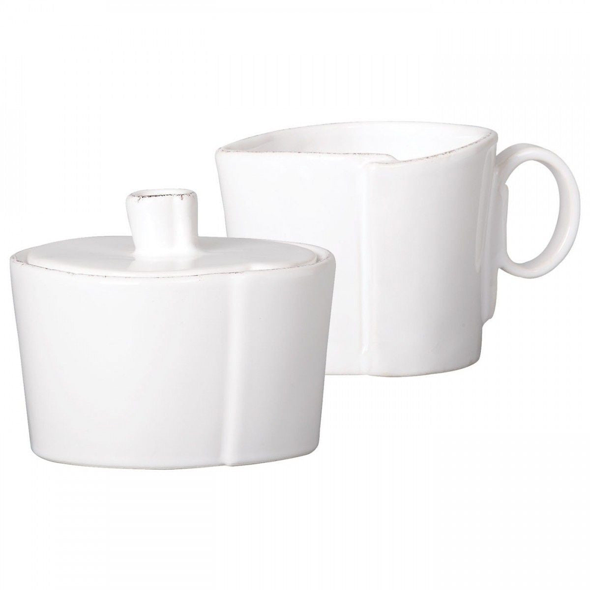 Lastra White Creamer