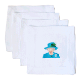 Queen Elizabeth Cocktail Napkins