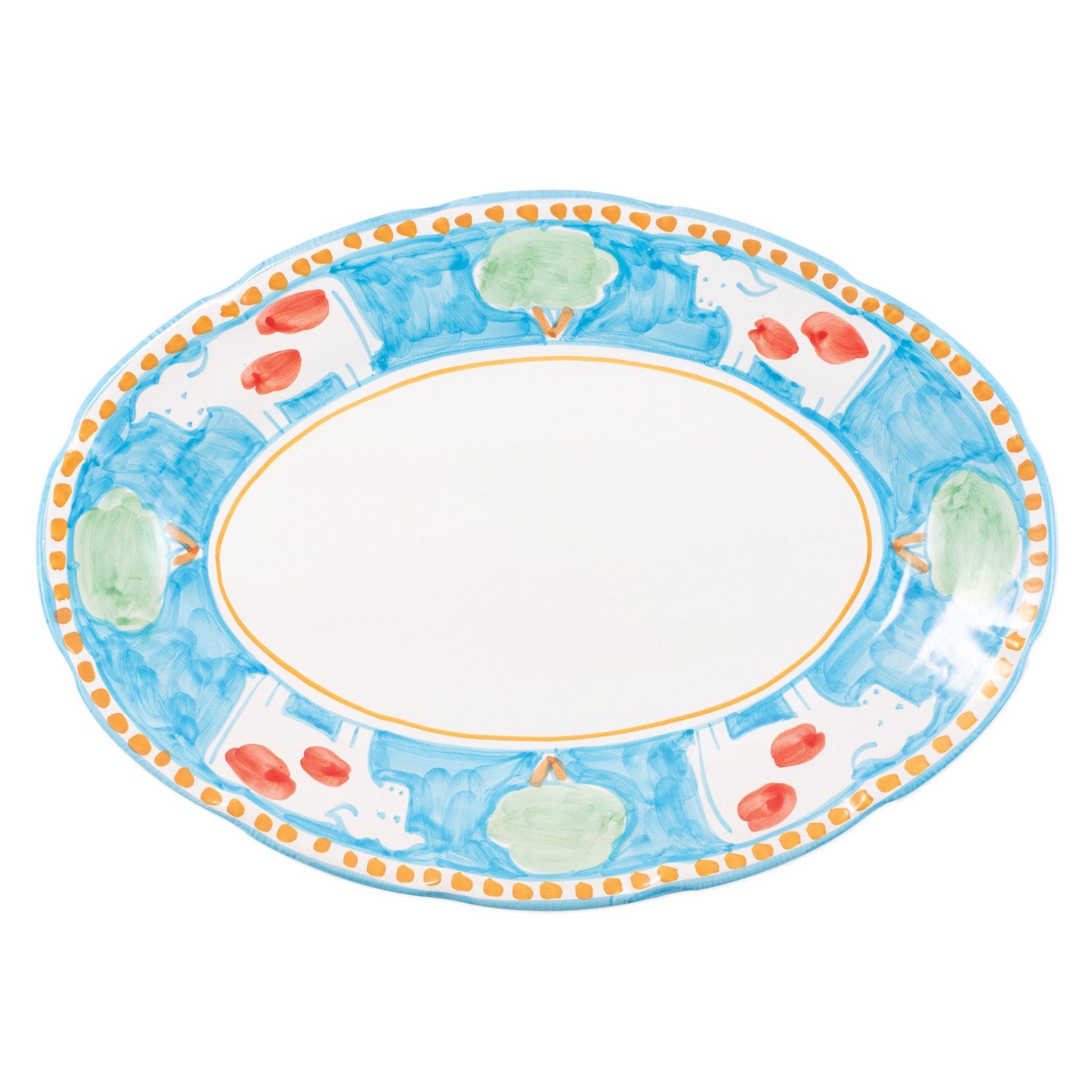 Campagna Mucca Oval Platter