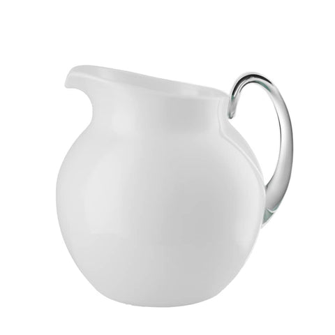 Palla Glaze White Pitcher