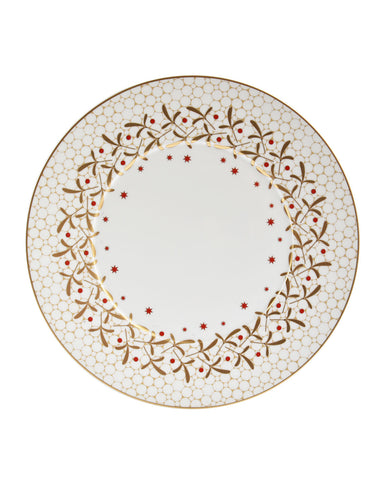 Noel Blanc Dinner Plate