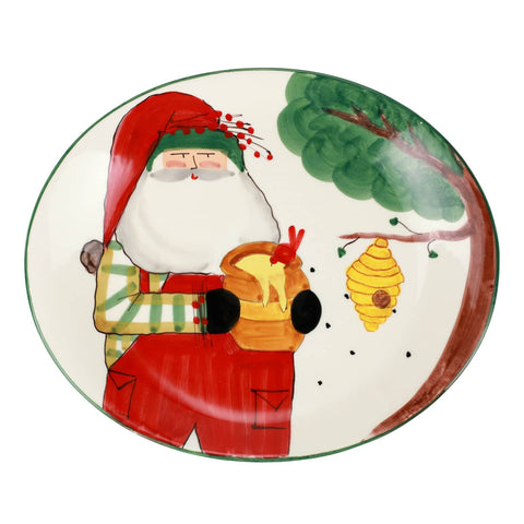 Old St. Nick Beekeeper Oval Platter