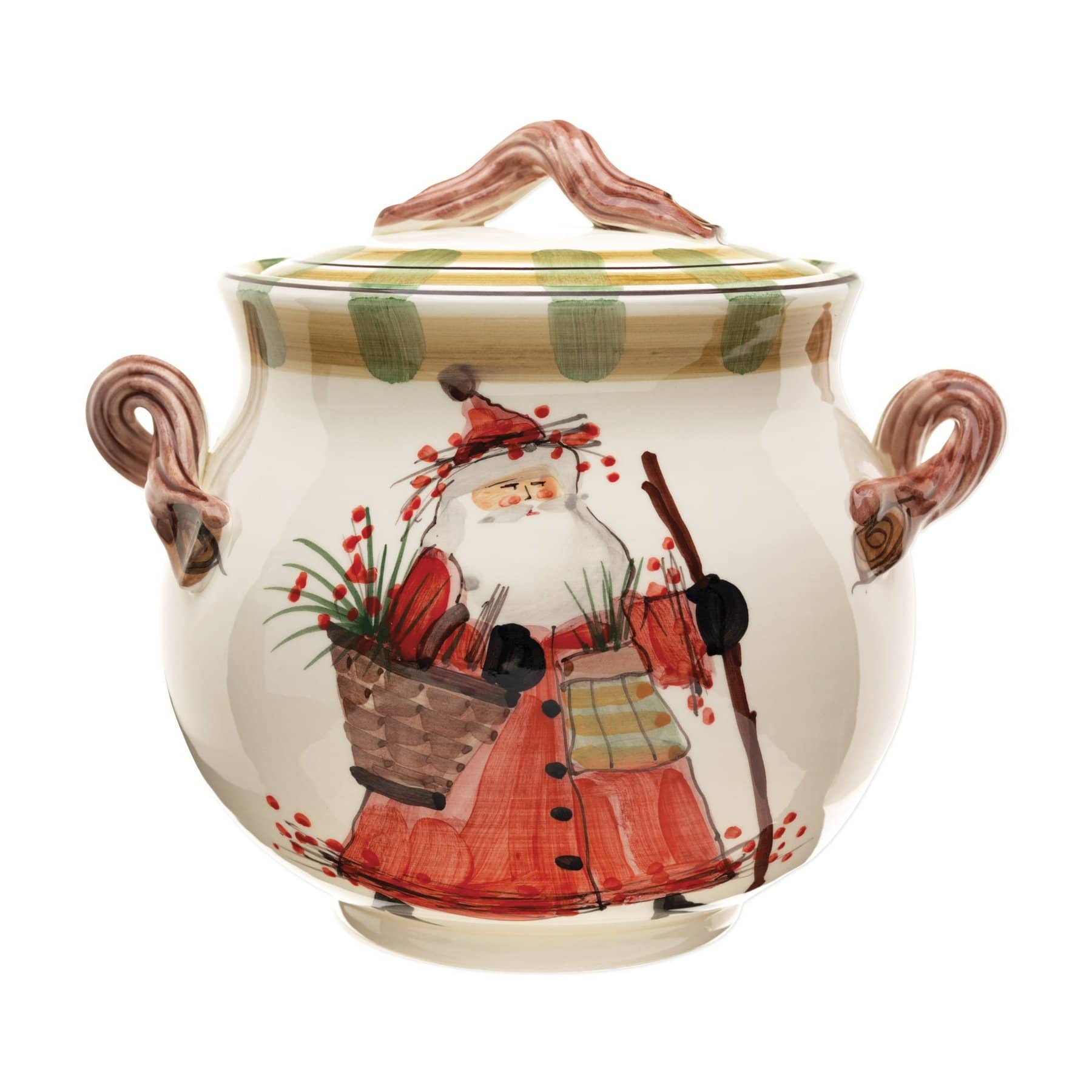 Old St. Nick Biscotti Jar