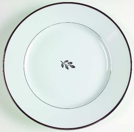 Florentine Platinum Dessert Plate