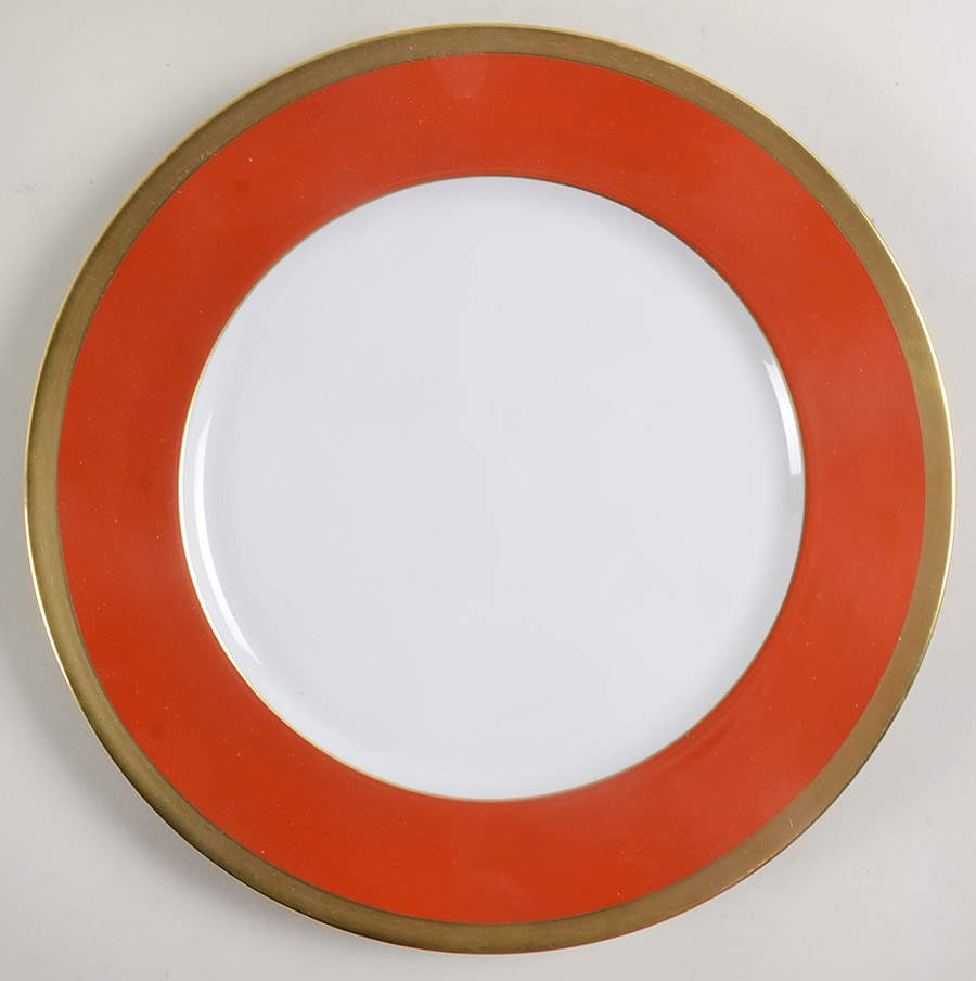 Laque De Chine Brick Dinner Plate