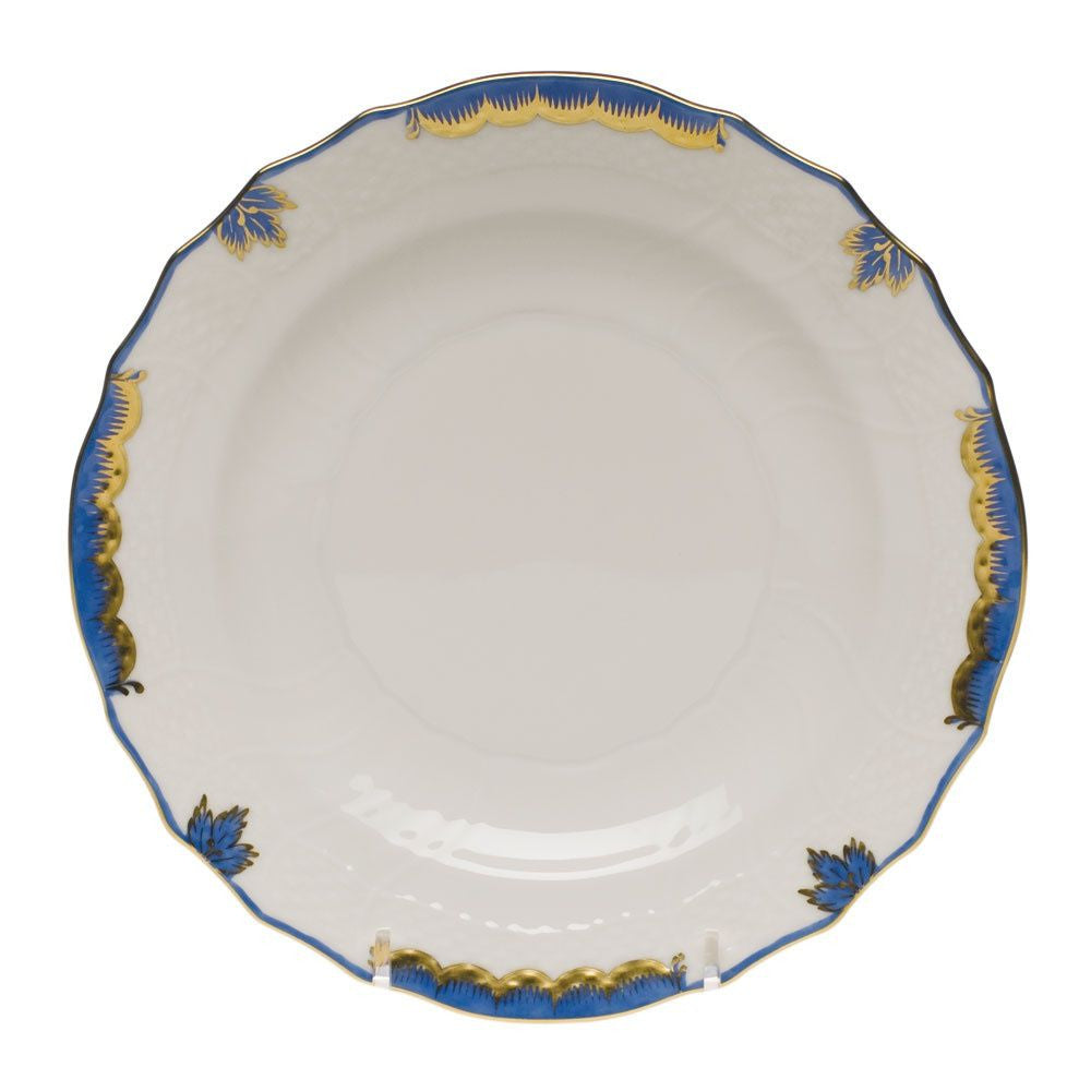 Princess Victoria Blue Dessert Plate