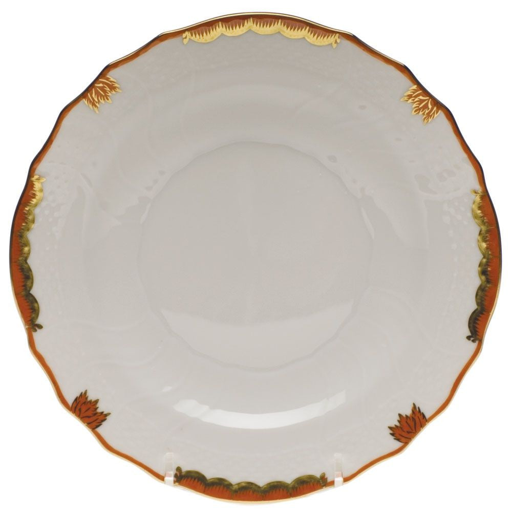 Princess Victoria Rust Salad Plate