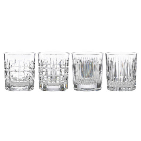 New Vintage Double Old Fashioned Glass Set