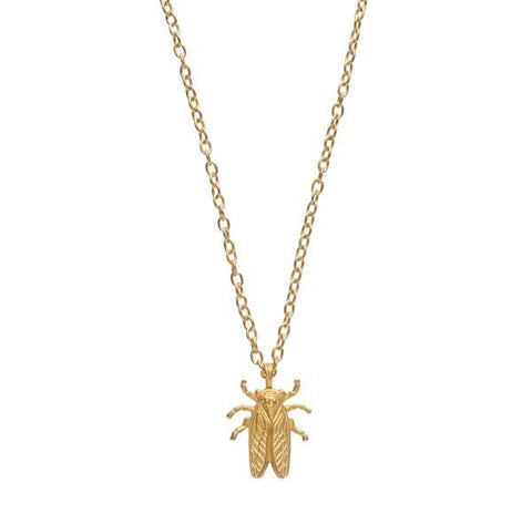 Goldbug Stayin' Alive Gold Pendant Necklace