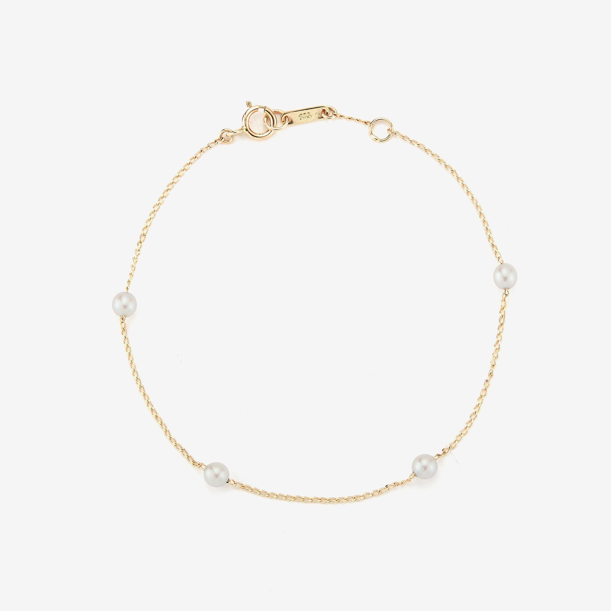 Pearl Chain Bracelet