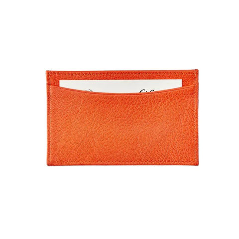 Orange Slim Design Card Case