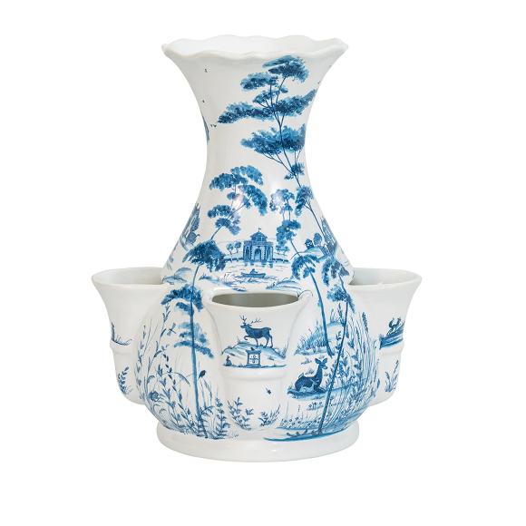 Country Estate Delft Tulipiere Vase