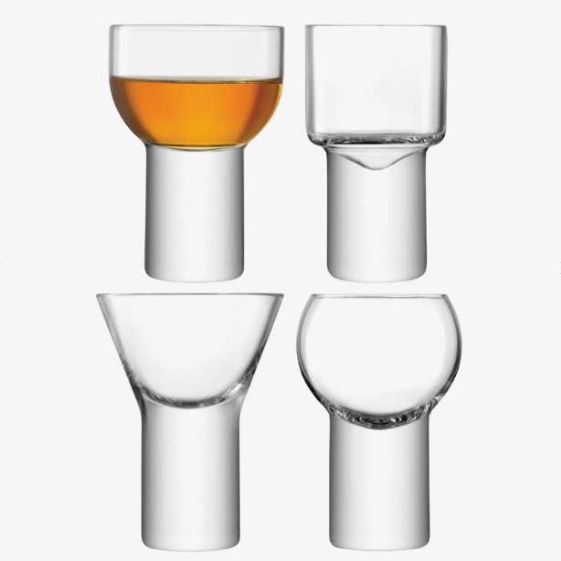 Boris Liqour Glass Clear Set of 4