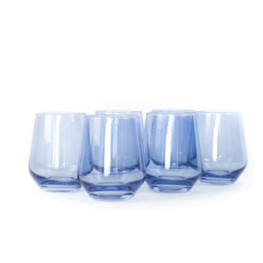 Cobalt Stemless Set of 6