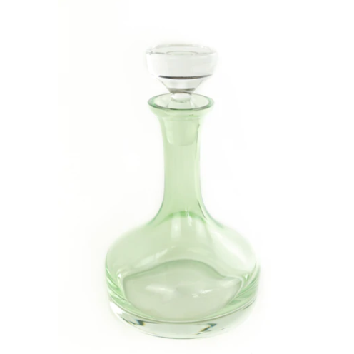 Vouge Decanter Mint Green