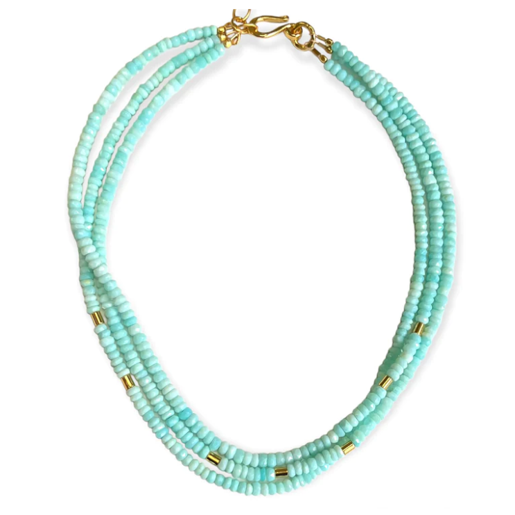 Amazonite Triple Necklace