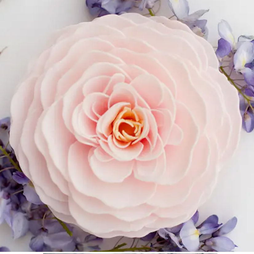 Cherry Blossom Heirloom Rose Petal Soap Flower