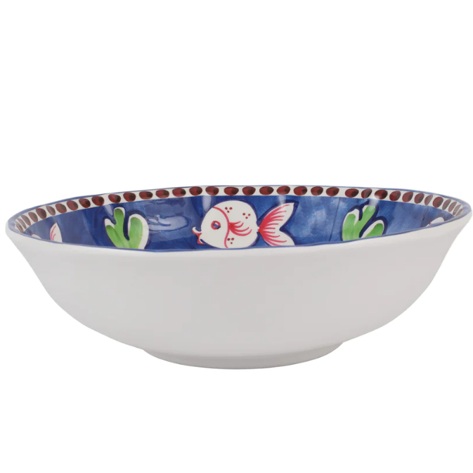 Melamine Pesce Large Serving Bowl