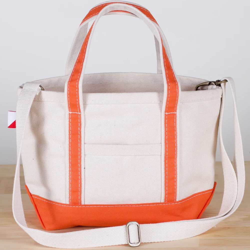 Nantucket Crossbody Tote - Orange