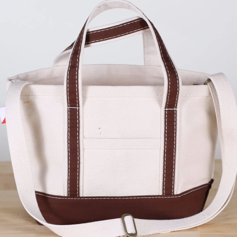 Nantucket Crossbody Tote - Brown