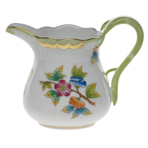 Queen Victoria Green 4 oz Creamer