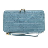 Travel Wallet Croc