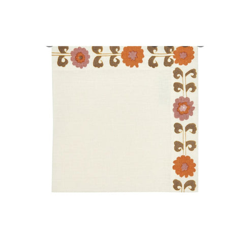 Simla Pink & Brown Napkins -Set of 4