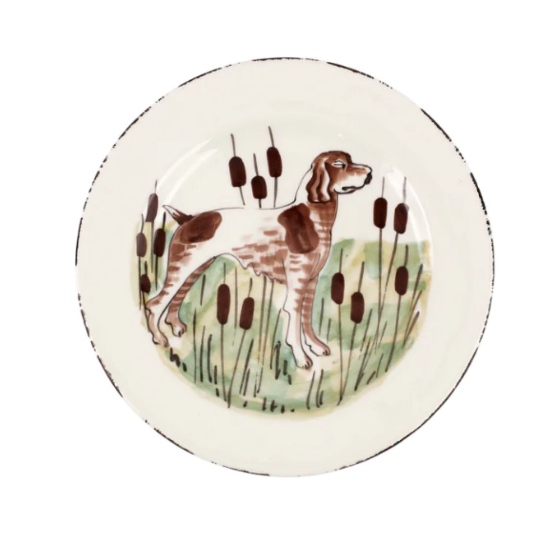 Spaniel Salad Plate