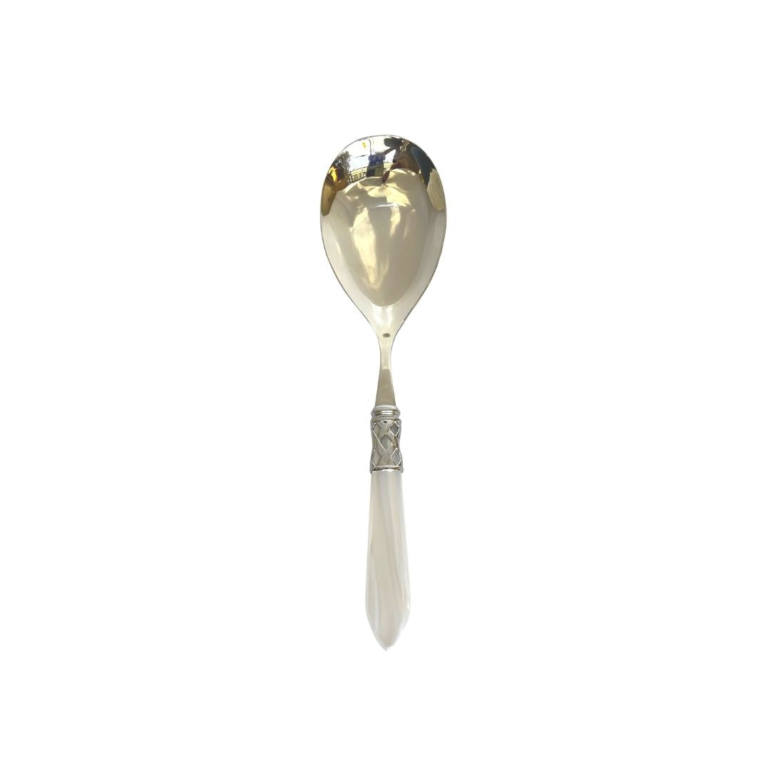 Aladdin Brilliant White Serving Spoon