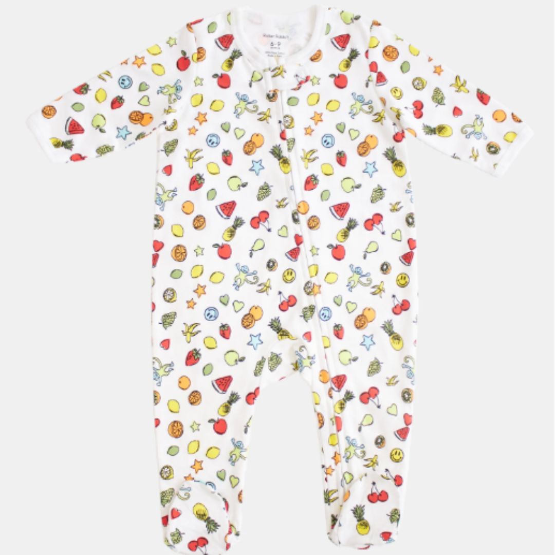 Tutti Frutti Zip Footie