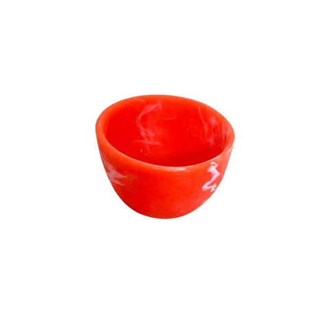 Apricot Swirl Deep Small Bowl