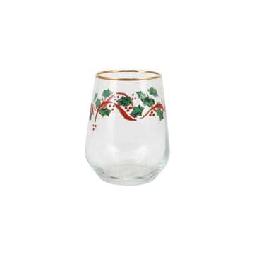 Holly Stemless Wine Glass