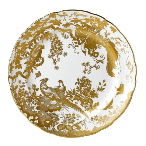 Gold Aves Salad Plate