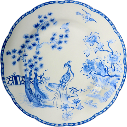 Virginia Blue Salad Plate